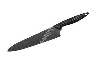 SG-0085B Нож кухонный "Samura GOLF Stonewash" Шеф 221 мм, AUS-8